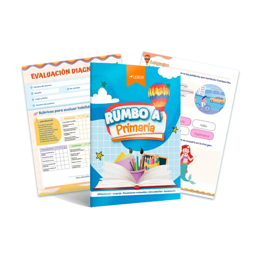 1.-"Rumbo a Primaria"                                                         
(Contiene 26 piezas)    