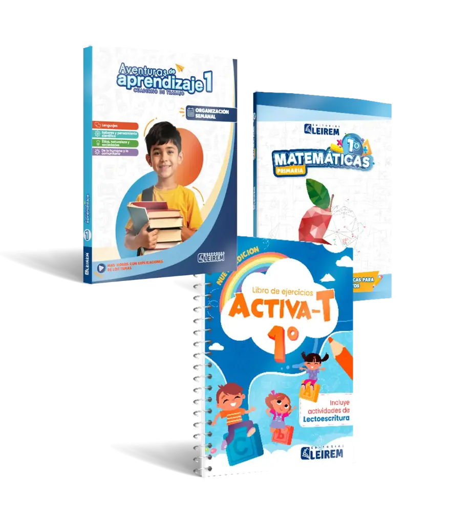 1° Aventuras de aprendizaje    (Caja contiene 16 juegos +Evaluaciones+Kit por cada 26)