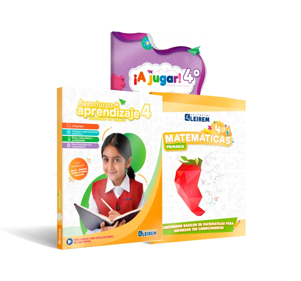4° Aventuras de aprendizaje      (Caja contiene 16 juegos +Evaluaciones+Kit por cada 26)