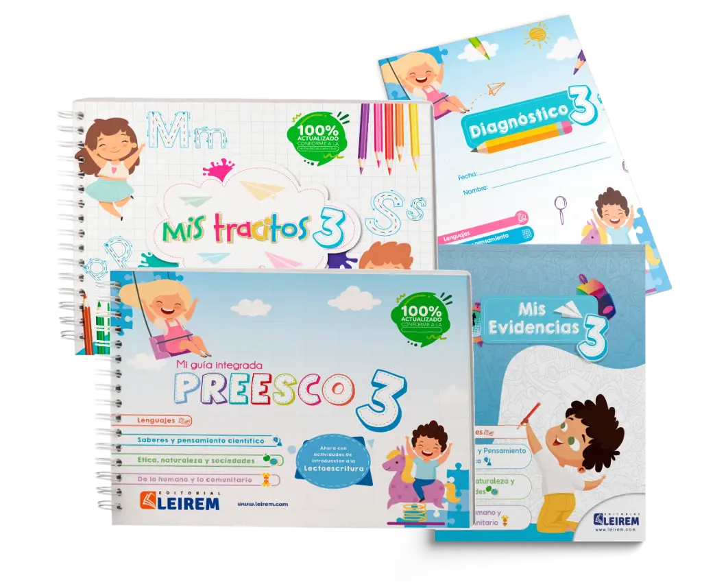 3 Preesco  ( Caja 20 juegos + Kit del maestro)  
