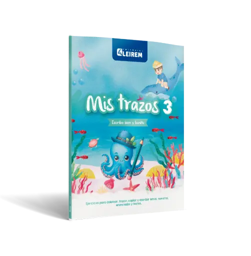 [PTRAZ03-B] 3° Mis trazos  (Contiene 26 piezas)  